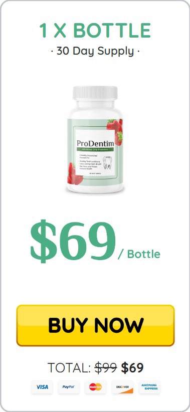 Prodentim 1 bottle